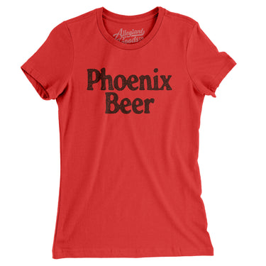 Phoenix Beer Women's T-Shirt-Allegiant Goods Co. Vintage Sports Apparel