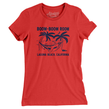Boom-Boom Room Laguna Beach in Red Color