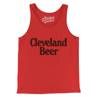 Cleveland Beer Men/Unisex Tank Top-Allegiant Goods Co. Vintage Sports Apparel