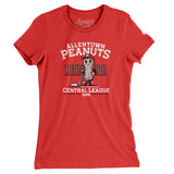 Allentown Peanuts Women's T-Shirt-Allegiant Goods Co. Vintage Sports Apparel