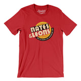 Nates & Leons Men/Unisex T-Shirt-Red-Allegiant Goods Co. Vintage Sports Apparel