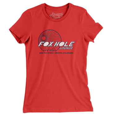 Fox Hole Lounge Denver in Red Color