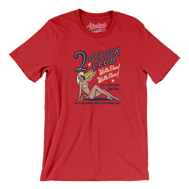 2 O'Clock Club Baltimore in Red Color