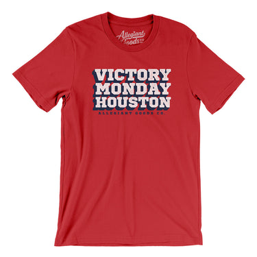 Victory Monday Houston Men/Unisex T-Shirt-Allegiant Goods Co. Vintage Sports Apparel