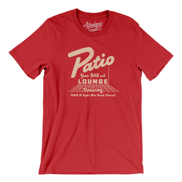 Patio Show Bar and Lounge Detroit in Red Color