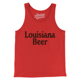 Louisiana Beer Men/Unisex Tank Top-Allegiant Goods Co. Vintage Sports Apparel
