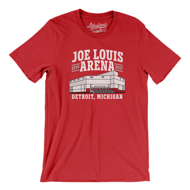 Joe Louis Arena Men/Unisex T-Shirt-Allegiant Goods Co. Vintage Sports Apparel
