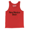New Mexico Beer Men/Unisex Tank Top-Red-Allegiant Goods Co. Vintage Sports Apparel