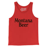 Montana Beer Men/Unisex Tank Top-Allegiant Goods Co. Vintage Sports Apparel