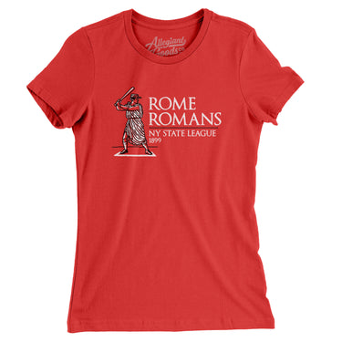 Rome Romans Women's T-Shirt-Allegiant Goods Co. Vintage Sports Apparel