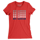 St Louis Repeat Women's T-Shirt-Allegiant Goods Co. Vintage Sports Apparel
