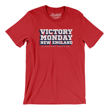 Victory Monday New England Men/Unisex T-Shirt-Allegiant Goods Co. Vintage Sports Apparel