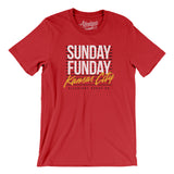 Sunday Funday Kansas City Men/Unisex T-Shirt-Allegiant Goods Co. Vintage Sports Apparel