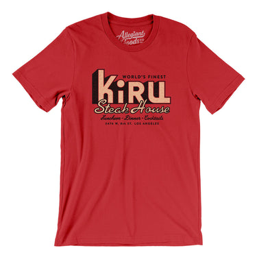 Kiru Steak House Los Angeles in Red Color