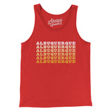 Albuquerque Repeat Men/Unisex Tank Top-Allegiant Goods Co. Vintage Sports Apparel