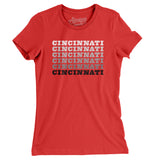 Cincinnati Repeat Women's T-Shirt-Allegiant Goods Co. Vintage Sports Apparel