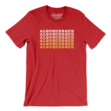 Albuquerque Repeat Men/Unisex T-Shirt-Allegiant Goods Co. Vintage Sports Apparel