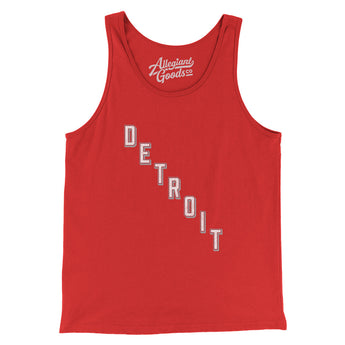 Detroit Hockey Jersey Men/Unisex Tank Top-Allegiant Goods Co. Vintage Sports Apparel