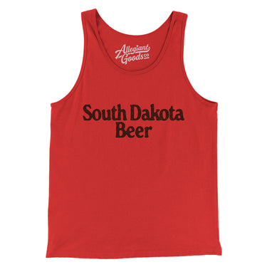 South Dakota Beer Men/Unisex Tank Top-Allegiant Goods Co. Vintage Sports Apparel