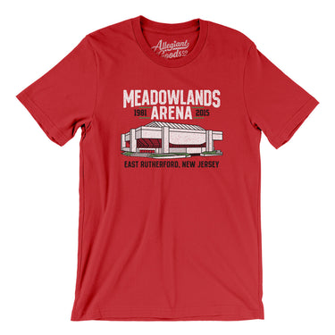 Meadowlands Arena Men/Unisex T-Shirt-Allegiant Goods Co. Vintage Sports Apparel