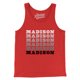 Madison Repeat Men/Unisex Tank Top-Allegiant Goods Co. Vintage Sports Apparel