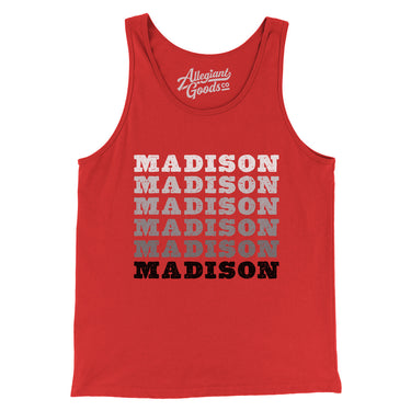 Madison Repeat Men/Unisex Tank Top-Allegiant Goods Co. Vintage Sports Apparel