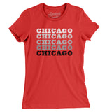 Chicago Repeat Women's T-Shirt-Allegiant Goods Co. Vintage Sports Apparel