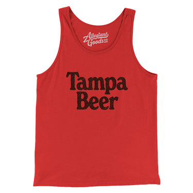Tampa Beer Men/Unisex Tank Top-Allegiant Goods Co. Vintage Sports Apparel
