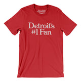 Detroit's Number 1 Fan Men/Unisex T-Shirt-Allegiant Goods Co. Vintage Sports Apparel