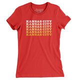 Kansas City Repeat Women's T-Shirt-Allegiant Goods Co. Vintage Sports Apparel