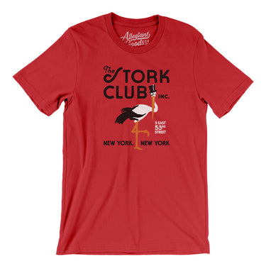 The Stork Club NYC in Red Color