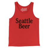 Seattle Beer Men/Unisex Tank Top-Allegiant Goods Co. Vintage Sports Apparel
