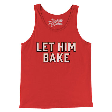 Let Him Bake Men/Unisex Tank Top-Allegiant Goods Co. Vintage Sports Apparel