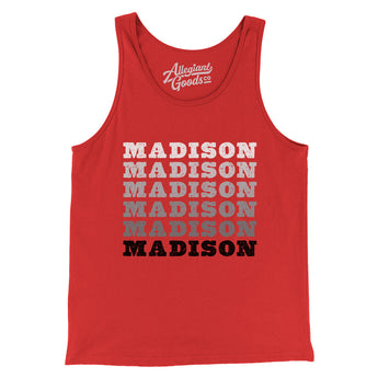 Madison Repeat Men/Unisex Tank Top-Allegiant Goods Co. Vintage Sports Apparel