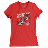 Pawtucket Tigers Women's T-Shirt-Allegiant Goods Co. Vintage Sports Apparel