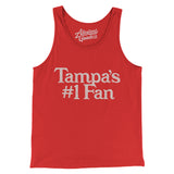 Tampa's Number 1 Fan Men/Unisex Tank Top-Allegiant Goods Co. Vintage Sports Apparel