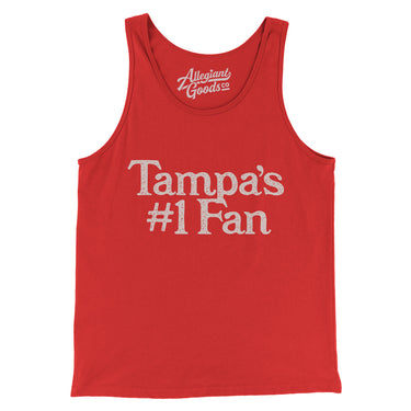 Tampa's Number 1 Fan Men/Unisex Tank Top-Allegiant Goods Co. Vintage Sports Apparel