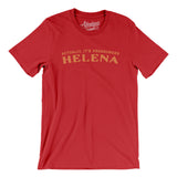 Actually It's Pronounced Helena Men/Unisex T-Shirt-Red-Allegiant Goods Co. Vintage Sports Apparel