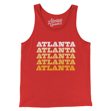 Atlanta Repeat Men/Unisex Tank Top-Allegiant Goods Co. Vintage Sports Apparel