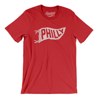 Philly Pennant Men/Unisex T-Shirt-Allegiant Goods Co. Vintage Sports Apparel