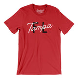 Tampa Fl Overprinted Men/Unisex T-Shirt-Allegiant Goods Co. Vintage Sports Apparel