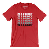 Madison Repeat Men/Unisex T-Shirt-Red-Allegiant Goods Co. Vintage Sports Apparel