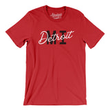 Detroit Mi Overprinted Men/Unisex T-Shirt-Allegiant Goods Co. Vintage Sports Apparel