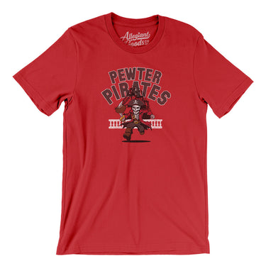 Pewter Pirates Men/Unisex T-Shirt-Allegiant Goods Co. Vintage Sports Apparel