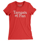 Tampa's Number 1 Fan Women's T-Shirt-Allegiant Goods Co. Vintage Sports Apparel