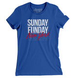 Sunday Funday New York Women's T-Shirt-Allegiant Goods Co. Vintage Sports Apparel
