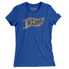 Kcmo Pennant Women's T-Shirt-Royal-Allegiant Goods Co. Vintage Sports Apparel