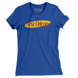 New Orleans Seinfeld Women's T-Shirt-Royal-Allegiant Goods Co. Vintage Sports Apparel