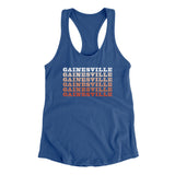 Gainesville Repeat Women's Racerback Tank-Allegiant Goods Co. Vintage Sports Apparel