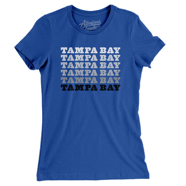 Tampa Bay Repeat Women's T-Shirt-Allegiant Goods Co. Vintage Sports Apparel